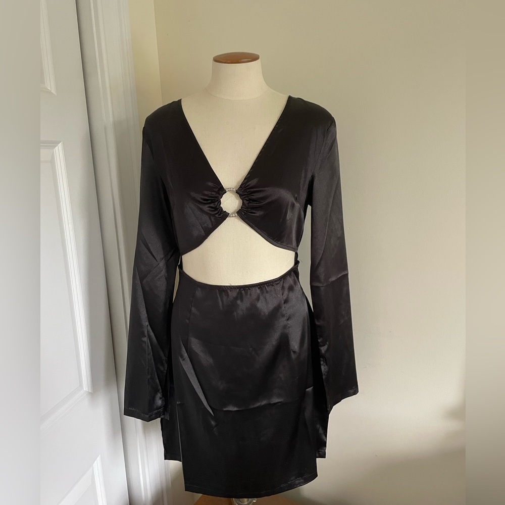 Princess Polly Black Dress Size 8